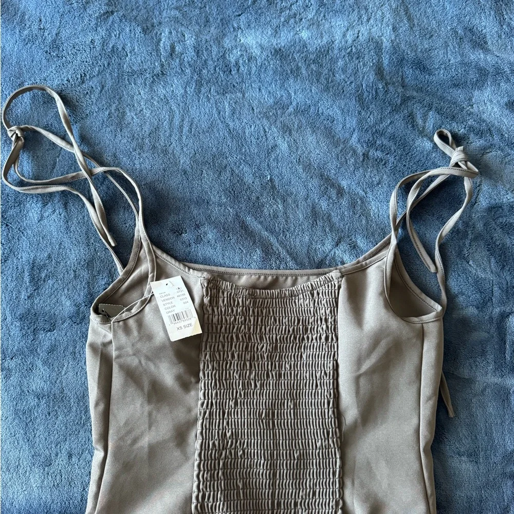 Kendall & Kylie Taupe Camisole Top - Picture 4 of 4